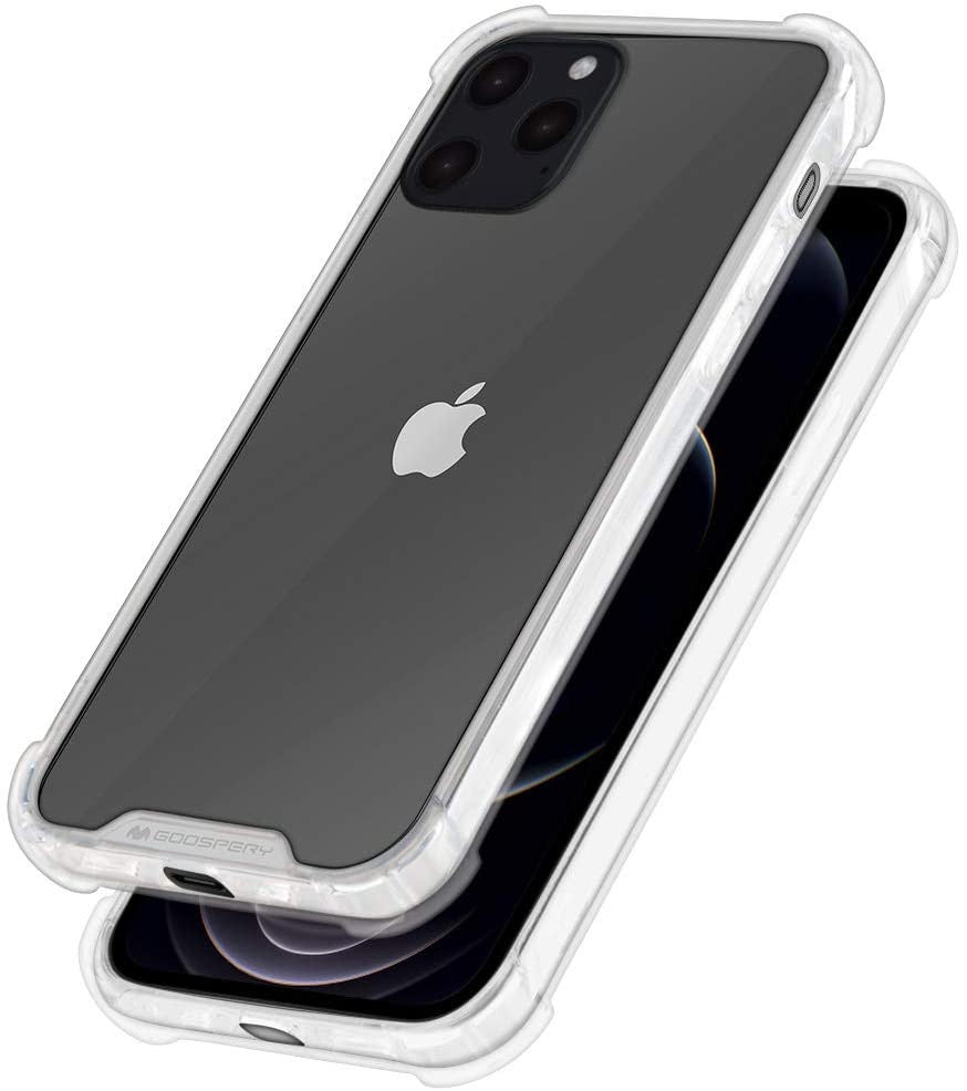 Goospery iPhone 15 Pro Max Clear Phone Case Shockproof Bumper Cover