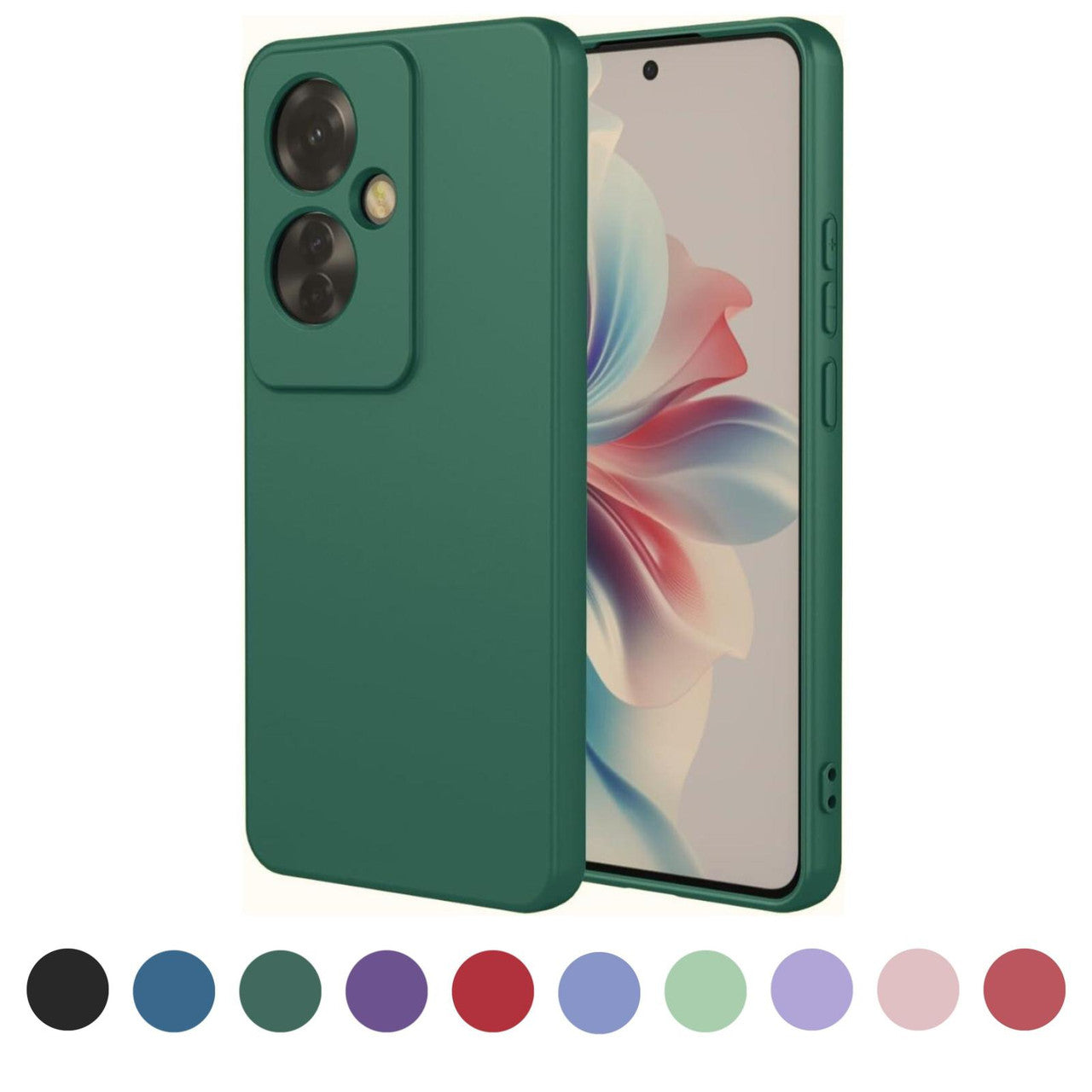 OPPO A5 Pro 5G Soft Liquid Silicone Shockproof Case Cover A5Pro