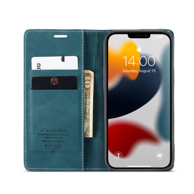 CaseMe iPhone 14 Plus Classic PU Leather Folio Case Cover Apple 2022