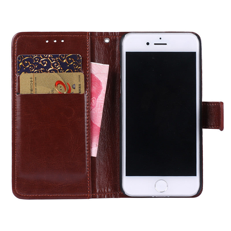 Folio Case For iPhone 16 Pro Leather Case Cover Apple iPhone16 Pro