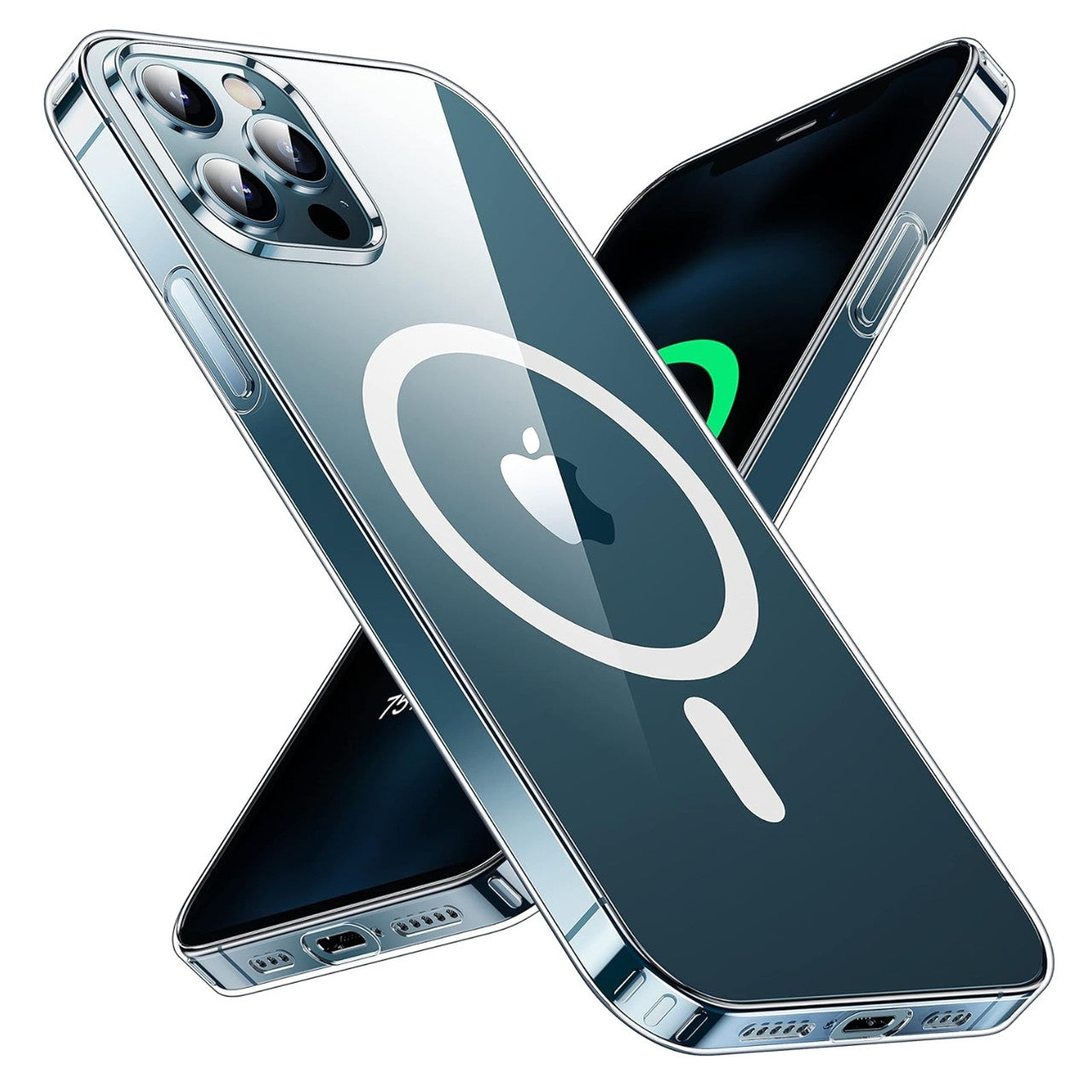 iPhone 15 Pro MagSafe Clear Phone Case Shockproof Bumper Cover 15Pro