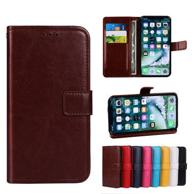 Folio Case For iPhone 16 Pro Leather Case Cover Apple iPhone16 Pro